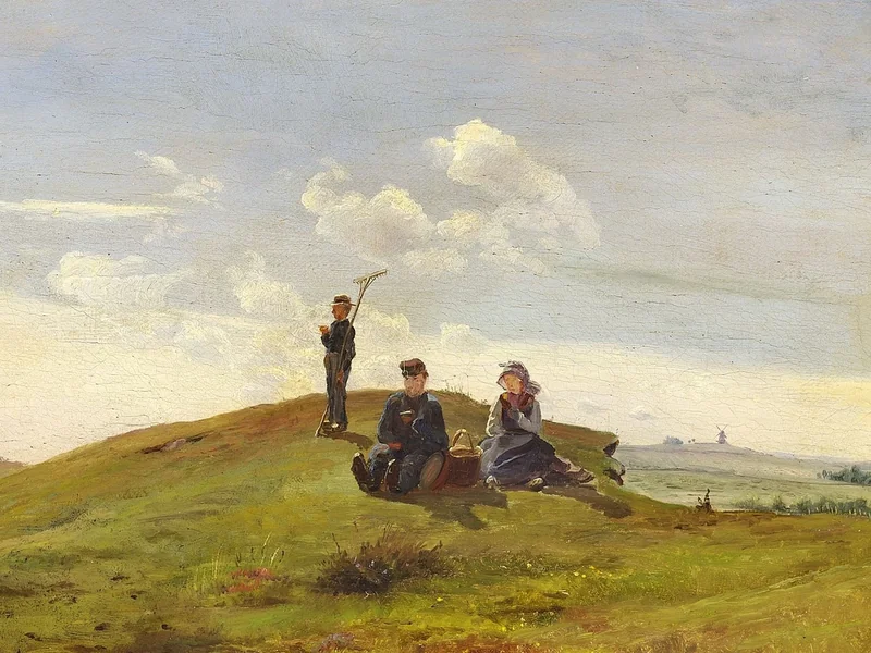 1840-Theodor Philipsen - Hostfolk. Scheelenborg - 1872